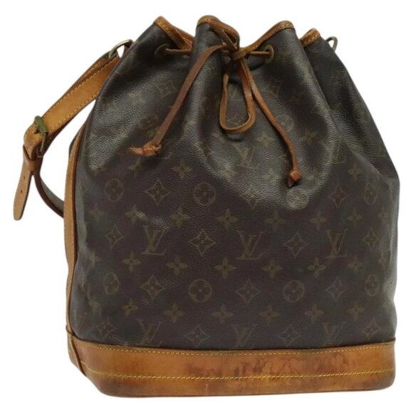 LOUIS VUITTON Monogram Noe Shoulder Bag M42224 LV Auth 136509 - Picture 1 of 16